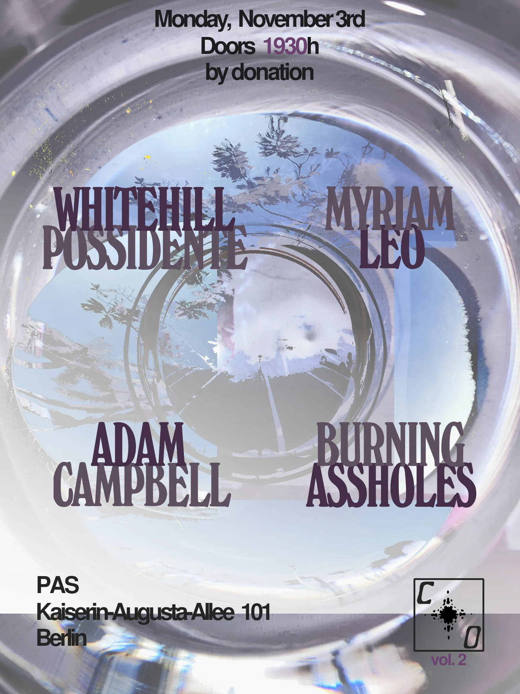 Cursed Optics I flyer